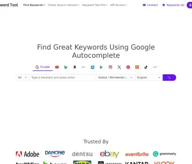 Keywordtool