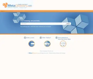 Metaglossary